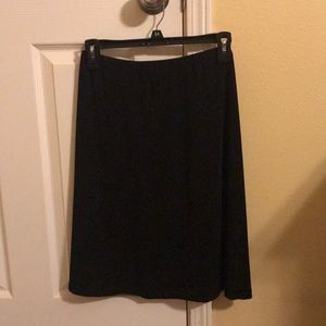 Black skirt